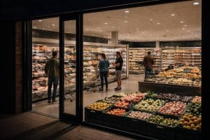 Supermarkt open nu
